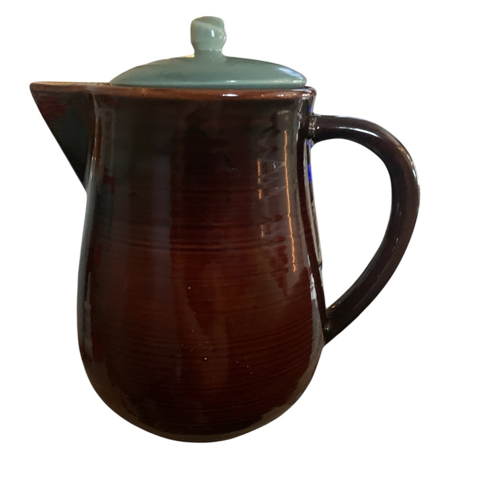 Vintage Red Wing Village Green Coffee Server 8” 50's-60's‎ Discounted